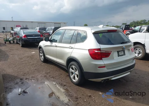 2012 BMW X3 xDrive28I из США, поврежденный, VIN 5UXWX5C56CL720723